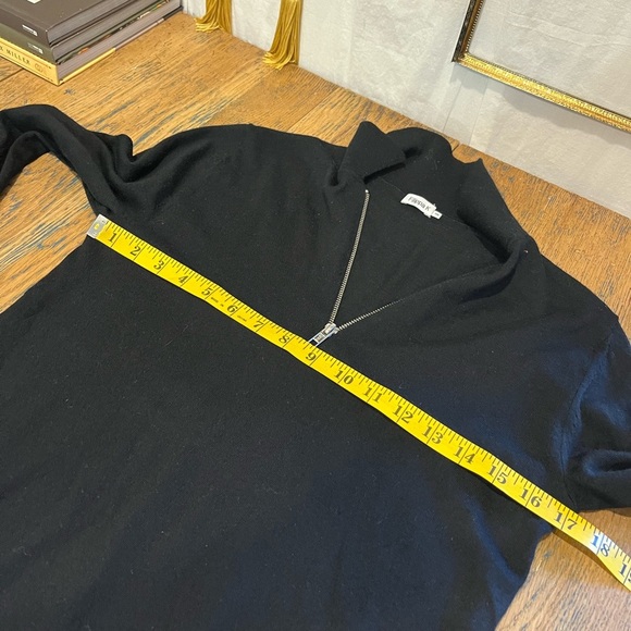 FILIPPA K – Black Half-Zip Wool Top (XS) - Picture 7 of 8